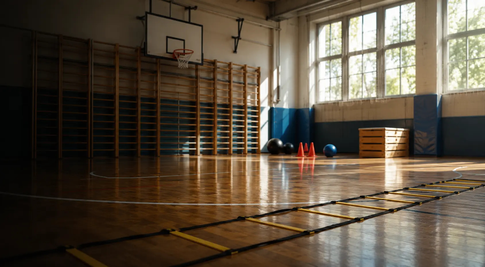 Oferta dla szkół w Krakowie - sala gimnastyczna do zajęć sportowych i korekcyjnych